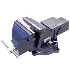 ST420-6 Тиски слесарные с наковальней 150 мм